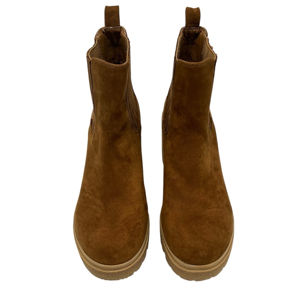 Steve Madden Caster H20 Camel Micro Suede Waterproof Lug Sole Boot  Women 8 - Picture 5 of 15